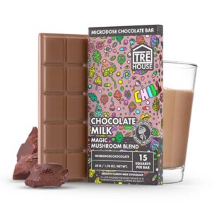 TRE HOUSE MAGIC MUSHROOM CHOCOLATE – MILK CHOCOLATE