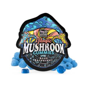 TRE HOUSE MAGIC MUSHOOM GUMMIES – BLUE RASPBERRY