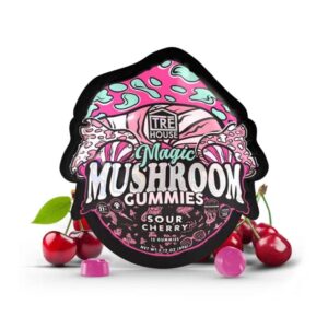 TRE HOUSE MAGIC MUSHOOM GUMMIES – SOUR CHERRY