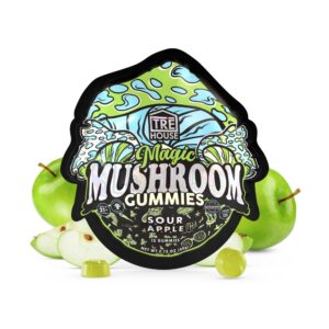 TRE HOUSE MAGIC MUSHOOM GUMMIES – SOUR APPLE