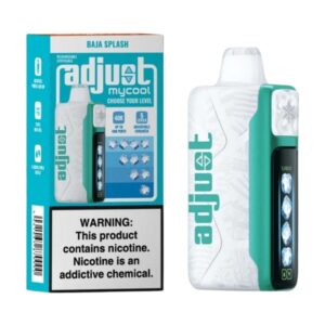 ADJUST MY COOL 5%NIC 40K PUFFS DISPOSABLE – BAJA SPLASH