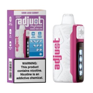 ADJUST MY COOL 5%NIC 40K PUFFS DISPOSABLE – SOUR LUSH GUMMY