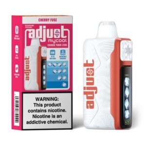 ADJUST MY COOL 5%NIC 40K PUFFS DISPOSABLE – CHERRY FUSE