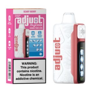 ADJUST MY COOL 5%NIC 40K PUFFS DISPOSABLE – SCARY BERRY