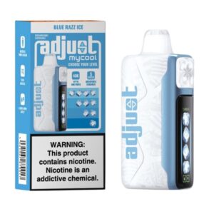 ADJUST MY COOL 5%NIC 40K PUFFS DISPOSABLE – BLUE RAZZ ICE