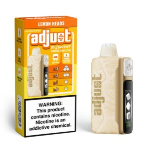 ADJUST MY SWEET 5%NIC 40K PUFFS DISPOSABLE – LEMON HEADS