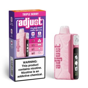 ADJUST MY SWEET 5%NIC 40K PUFFS DISPOSABLE – TRIPLE BERRY