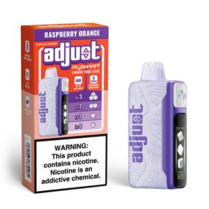 ADJUST MY SWEET 5%NIC 40K PUFFS DISPOSABLE – RASPBERRY ORANGE