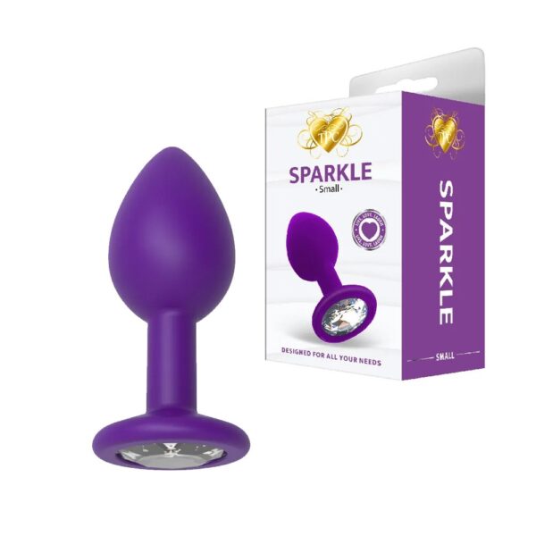 SPARKLE GEM ANAL PLUG - SMALL
