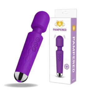 PAMPERED VIBRATING WAND – PURPLE