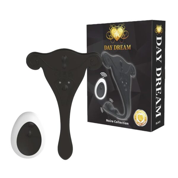 DAYDREAM REMOTE PANTY VIBE SET - BLACK