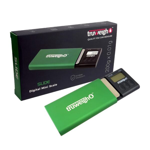 TRUWEIGH SLIDE 200GX0.01G MINI SCALE - GREEN