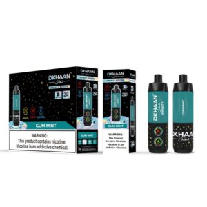 DKHAAN 5% NIC 25KPUFFS DISPOSABLE – GUM MINT