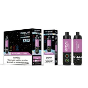 DKHAAN 5% NIC 25KPUFFS DISPOSABLE – PASSIONFRUIT