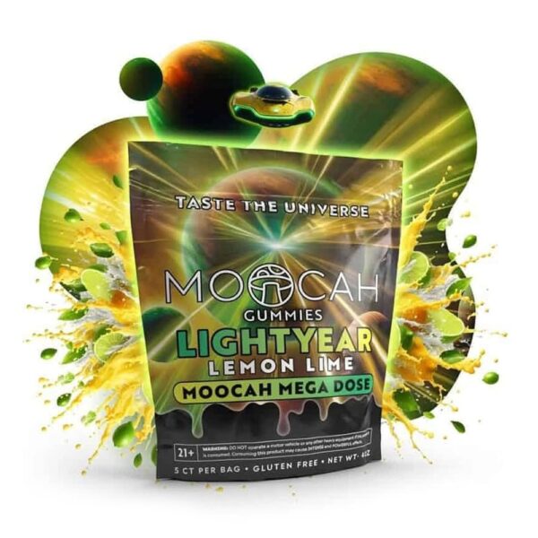MOOCAH MUSHROOM GUMMIES - LEMON LIME