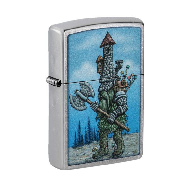 ZIPPO 207 KNIGGHT MONSTER DESIGN LIGHTER