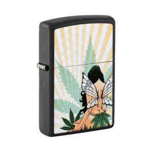 ZIPPO 218 CANNABIS FAIRY DESIGN LIGHTER