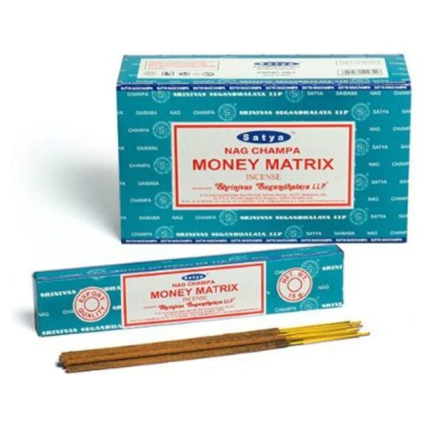 SATYA NAG CHAMPA INCENSE - MONEY MATRIX