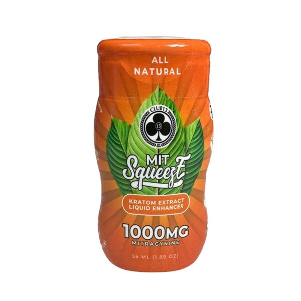 CLUB 13 MIT SQUEEZE 1000MG KRATOM BOTTLE