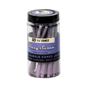 BLAZY SUSAN 1 1/4 PURPLE JAR CONES
