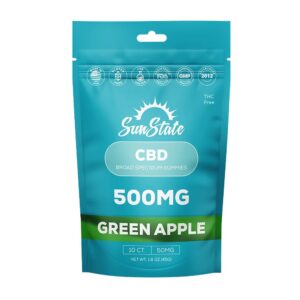 GOLDEN GOAT CBD 500MG GUMMIES – GREEN APPLE