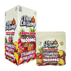 VIVA LA HEMP 1600MG GUMMIES – STRAW PINEAPPLE