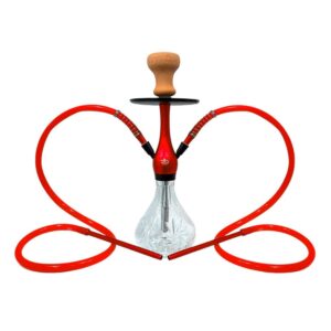 DUD MAGIC 2 HOSES HOOKAH – RED