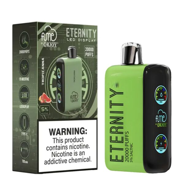 FUME ETERNITY 5% SALT NIC 20K PUFFS DISPOSABLE - TROPICANA