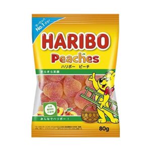 HARIBO PEACHES 80G JAPAN GUMMIES