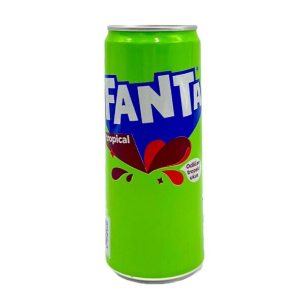 FANTA 330ML EUROPEAN CAN - TROPICAL