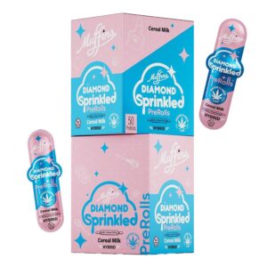 MUFFINS DIAMOND SPRINKLED PREROLLS HYBRID – CEREAL MILK