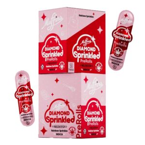MUFFINS DIAMOND SPRINKLED PREROLLS INDICA – RAINBOW SPRINKLES
