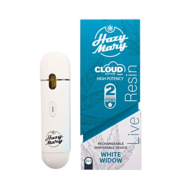 HAZY MARY CL0UD EDITION 2G DISPOSABLE HYBRID - WHITE WIDOW