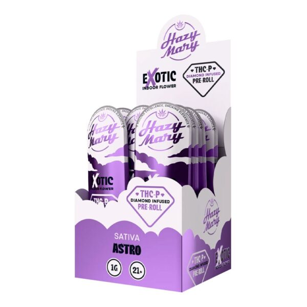HAZY MARY THCP 1G EXOTIC PRE ROLLS SATIVA - ASTRO