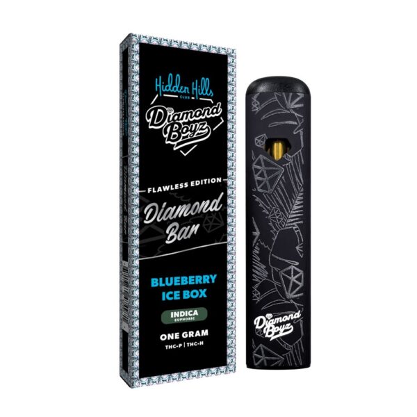 HIDDEN HILLS BOYZ THCP/H 1G DISPOSABLE INDICA - BLUEBERRY ICE