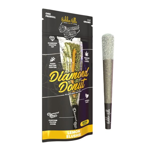 HIDDEN HILLS BOYZ 2.2G PREROLLS SATIVA - LEMON SLUSHIE