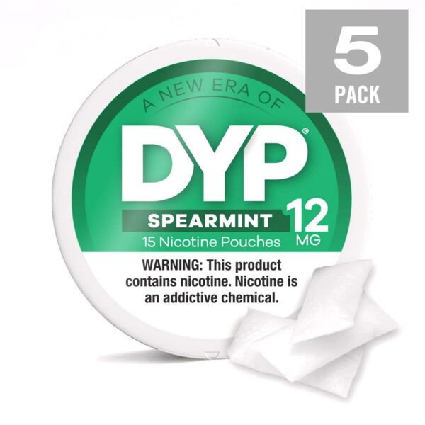 DYP NICOTINE 12MG POUCHES - SPEARMINT