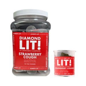 LIT! THC 1G FLOWER JAR SATIVA – STRAW COUGH