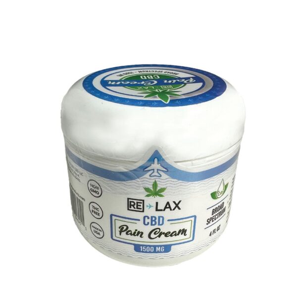 RELAX CBD 1500MG 4OZ PAIN CREAM
