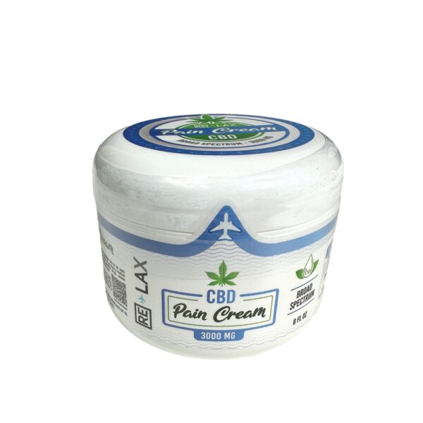 RELAX CBD 3000MG 8OZ PAIN CREAM