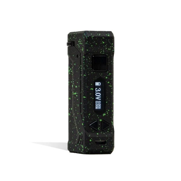 WULFxYOCAN UNI PRO ADJUSTABLE CARTRIDGE VAPORIZER MOD - BLACK GREEN SPATTER