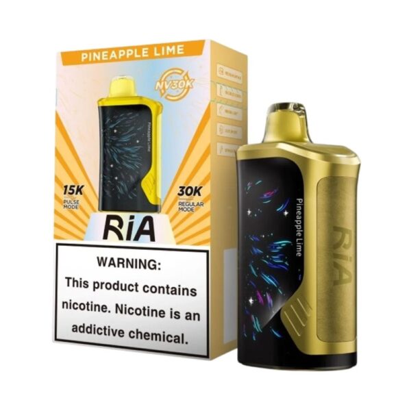 RIA NV 5% 30KPUFF DISPOSABLE- PINEAPPLE LIME