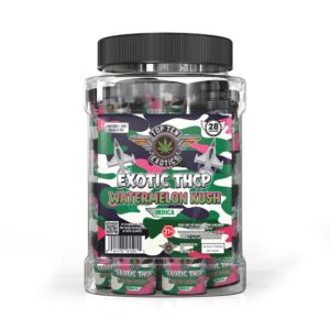 TOP TEN EXOTIC THCP 1G FLOWER INDICA – WATERMELON KUSH