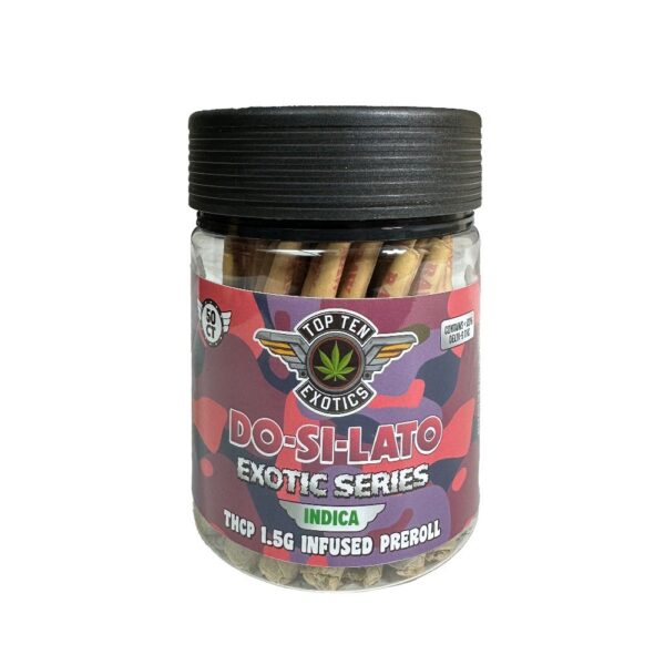 TOP TEN EXOTIC THCP 1.5G PREROLLS INDICA - DO SI LATO