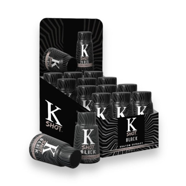 K SHOT PURE KRATOM - BLACK