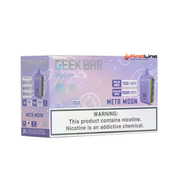 GEEK BAR PULSE 5% NIC 15000 PUFFS DISPOSABLE - META MOON - Image 2