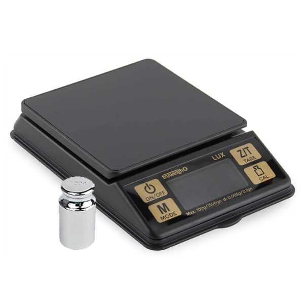 TRUWEIGH LUX 1000Gx0.1G SCALE - BLACK