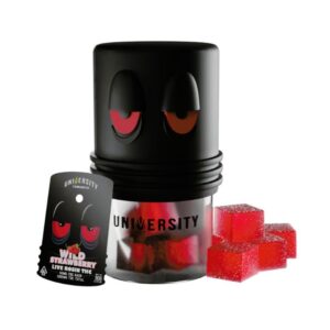 UNIVERSITY LIVE RESIN THCP 1000MG GUMMIES -WILD STRAWBERRY