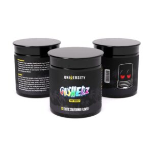 UNIVERSITY THCP 1OZ CALIFORNIA FLOWER – GUSHERZ