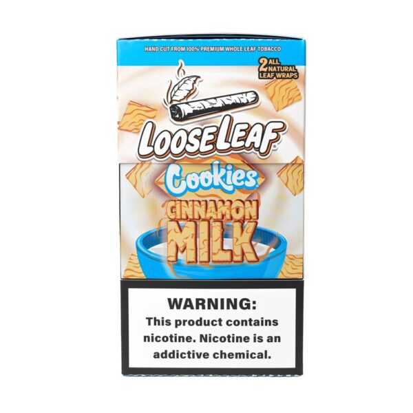 LOOSELEAF 2CT/2.99 WRAPS - COOKIES CINNAMON MILK